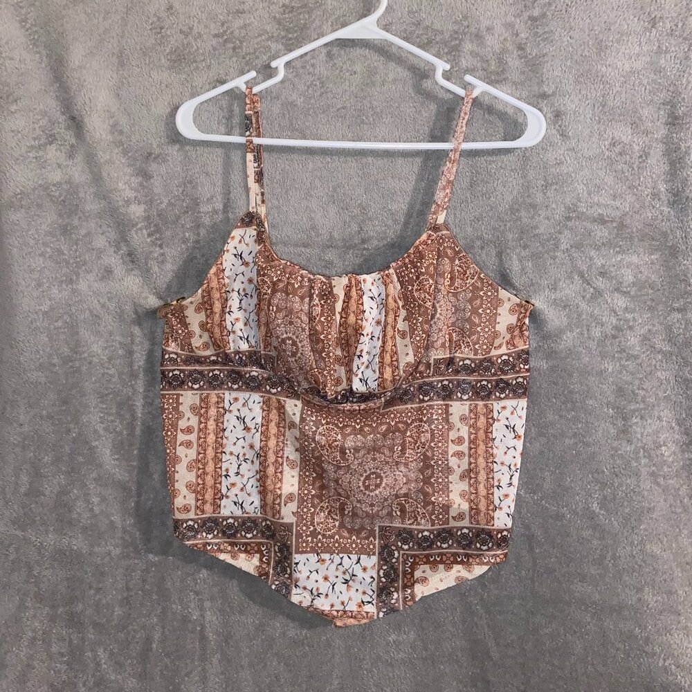 Bandana Top W/Straps